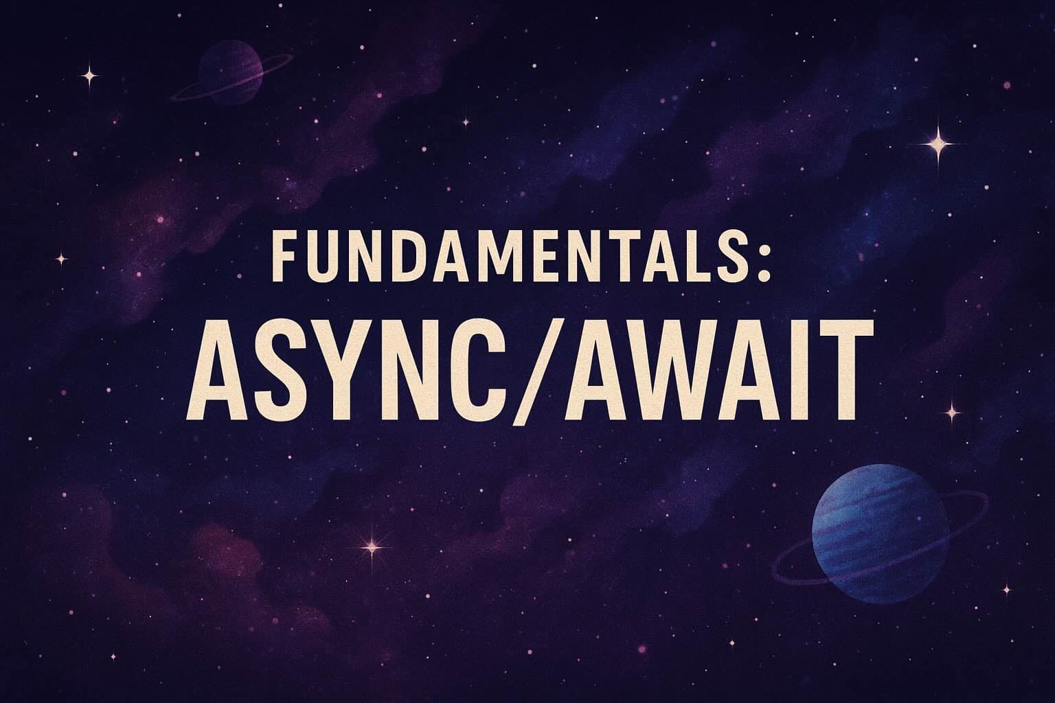 Async/Await