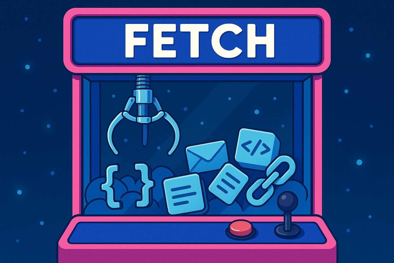 Fetch, similar to a claw machine 